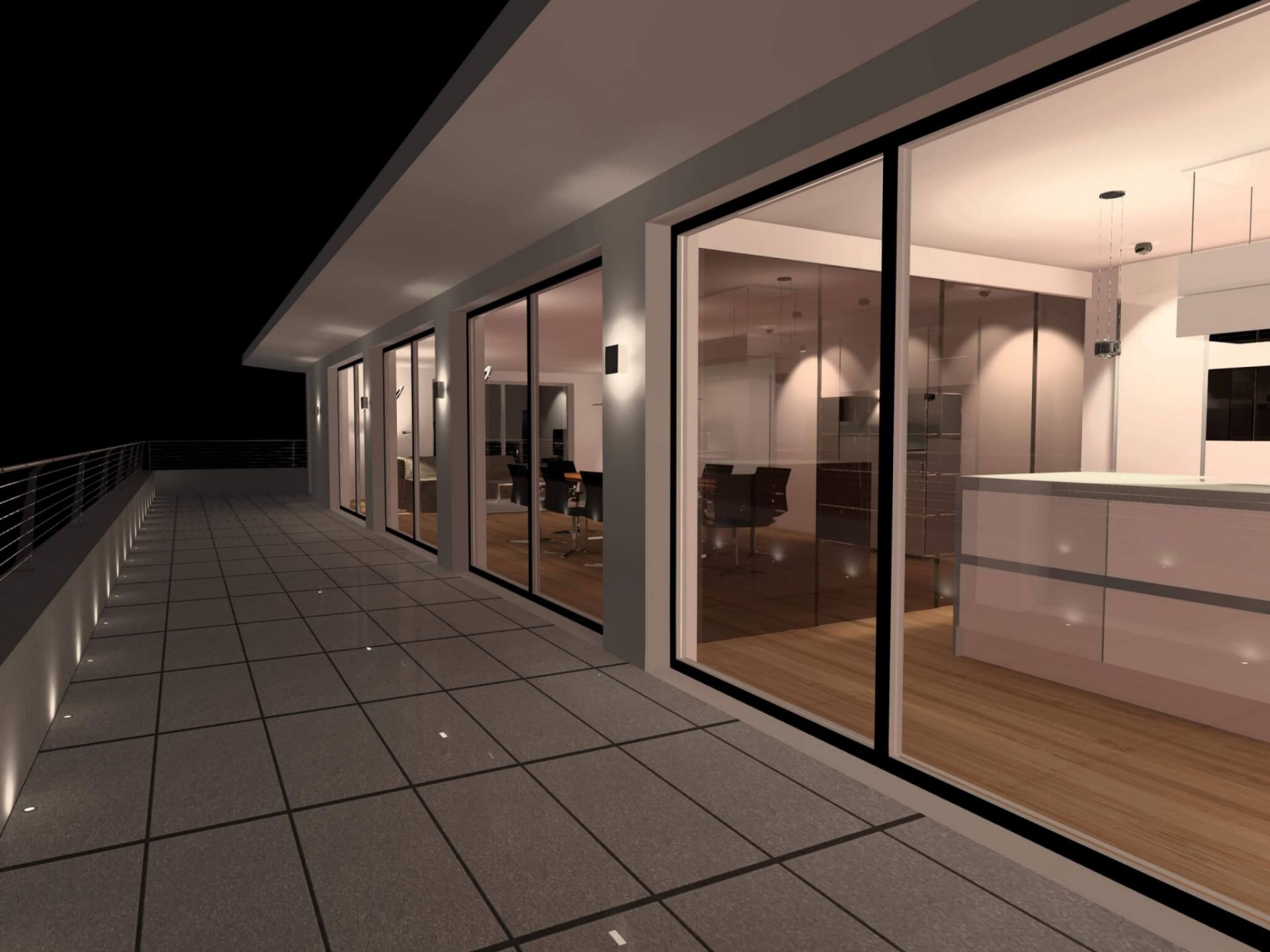 Lichtplanung | Visualisierung Beleuchtung im Außenbereich | Leuchten Lukassen