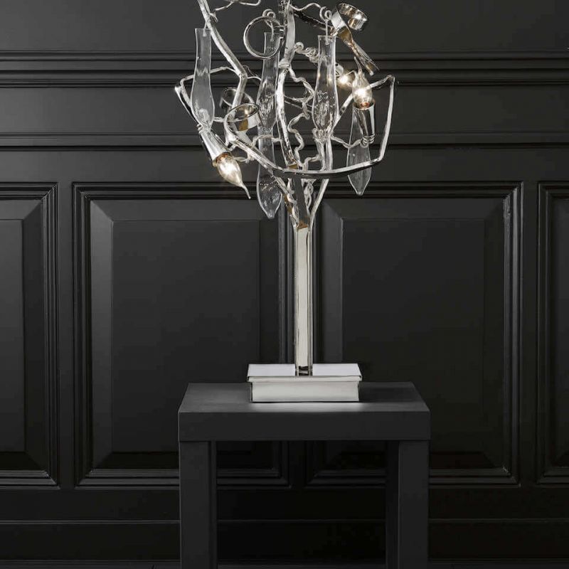 Brand van Egmond | Delphinium | Tischleuchte auf Beistelltisch | Leuchten Lukassen Lichtdesign