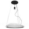 ARTEMIDE | AMELUNA | PENDELLEUCHTE MIT SCHWARZEM BALDACHIN IN HELLEN RAUM | LEUCHTEN LUKASSEN LICHTDESIGN