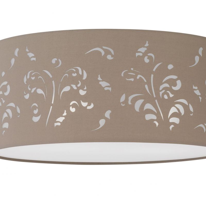 FISCHER & HONSEL | FLORA | DECKENLEUCHTE MIT MUSTER IM SCHIRM | LEUCHTEN LUKASSEN LICHTDESIGN