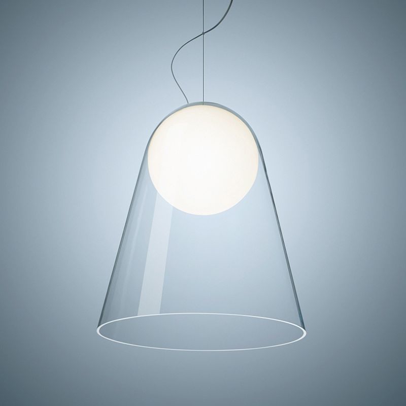 FOSCARINI | SATELLIGHT | PENDELLEUCHTE MIT EINER GLASKUGEL | LEUCHTEN LUKASSEN LICHTDESIGN