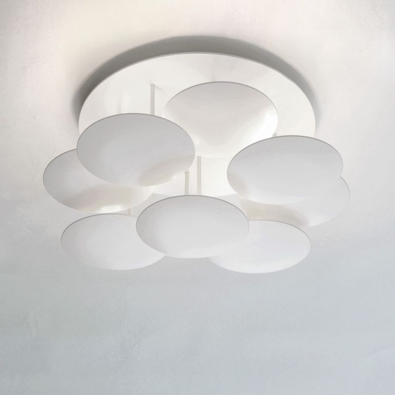 MILLELUMEN | CIRCLES | DECKENLEUCHTE IN DER FARBE WEIß | LEUCHTEN LUKASSEN LICHTDESIGN